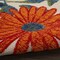 Homeroots 5' X 8' Ivory Blue Orange And Green Floral Indoor Outdoor Area Rug 545021 - alternate 5