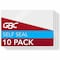 Swingline Gbc Pouch, Lam, Badge, Self-Adh, Cr, PK10 3745686 - alternate 1