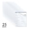 C-Line Products 8-1/2" x 11" Clear Reduced Glare Poly Project Folders with Antimicrobial Protection, 25/BX 62137 - alternate 1