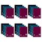 Roaring Spring Case of Wirebound Notebooks, 10.5"x8", 1 Subject, 70 sht, Assorted Color Covers, Wide Ruled w/Margin, PK24 10021cs - alternate 1