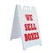 Signmission We Sell Boxes, A-Frame & 2 Decals Installed, Heavy-Duty Plastic Frame SBHD-D-2436-We Sell Boxes - alternate 1
