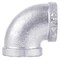 B & K STZ Industries 3 in. FIP each X 3 in. D FIP Galvanized Malleable Iron 90 Degree Elbow 351E90-3 - alternate 1