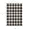 Homeroots 9' X 12' Black And Gray Plaid Washable Indoor Outdoor Area Rug 595377 - alternate 7