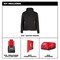 Milwaukee Tool Women's Heated Hoodie, Up to 8 hours Time, Zipper Closure, Black, Size L F200B-21L - alternate 10