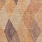 Homeroots 8' X 10' Orange Peach And Ruby Red Argyle Washable Indoor Outdoor Area Rug 613720 - alternate 8