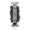 Leviton Plugs&Rcptcls, 20A, 125VAC, Wht, PBT, PK1 16362-WIG - alternate 4