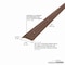 M-D Building Products Aluminum, Forest Brown, 36 in L, 2 in W 43365 - alternate 5