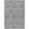 Homeroots 10' X 14' Gray And Ivory Geometric Washable Indoor Outdoor Area Rug 614076 - alternate 1