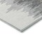 Homeroots 8' Black Gray And Ivory Round Abstract Washable Indoor Outdoor Area Rug 601178 - alternate 7