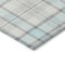 Homeroots 5' X 8' Sky Blue And Gray Plaid Washable Indoor Outdoor Area Rug 601363 - alternate 6