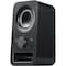 Logitech Logitech Multimedia Speakers Z150 with Clear Stereo Sound (Midnight Black, 3W RMS) - 2 Pack 980000802 - alternate 3