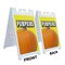 Signmission Pumpkins, A-Frame & 2 Decals Installed, Heavy-Duty Plastic Frame SBHD-D-2436-Pumpkins 1 - alternate 3