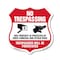 Signmission No Trespassing Shield Sign This Property, 12 Inch X 12 Inch, Plastic Sign SHI-P-12-409 - alternate 1