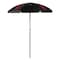 Picnic Time Family Of Brands NCAA Indiana Hoosiers Outdoor Canopy Sunshade Beach Umbrella 5.5' - Small Patio Umbrella 822-00-179-674-0 - alternate 1