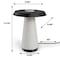 Jonathan Y Bruno 12.3 in. Mid-Century Minimalist Plant-Based PLA 3D Printed Dimmable LED Table Lamp, White/Black USA1006A - alternate 6