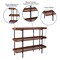 Flash Furniture 3 Shelf 35"H Rustic Wood Grain Finish Display Unit JN-2542B3-GG - alternate 11