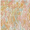 Homeroots 3' X 5' Coral Green And Copper Abstract Washable Indoor Outdoor Area Rug 600282 - alternate 5