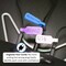 Grizzly Supply Medium Cable Label, 2.25 in L, 0.75 in W, Hook and Loop Closure, Assorted Colors, 10PK GS-HLCL-Medium - alternate 11