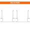 Buyers Products Chrome Anti-Sail Brackets, 24IN Wide, PR 405BCPKGD - alternate 4