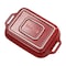 Staub Ceramic 2-pc Rectangular Baking Dish Setand, Rustic Red 1015236 - alternate 8