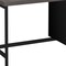 Homeroots 47" Gray and Black Computer Desk With Two Drawers 333535 - alternate 7