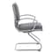 Office Star Products SPX Guest Faux Leather Chair, Charcoal Grey SPX23595C-U42 - alternate 7