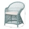 Bali & Pari Casilda Bohemian Light Blue Braided Rattan Arm Chair 250-13869-ZORO - alternate 9
