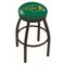 Holland Bar Stool Co 25" Blk Wrinkle North Dakota State Swivel Bar Stool, Accent Ring L8B2B25NDakSt-G - alternate 1