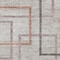 Homeroots 3' X 5' Taupe Charcoal And Copper Geometric Washable Indoor Outdoor Area Rug 588344 - alternate 7