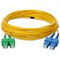Add-On Addon 3M Asc (Male) To Sc (Male) Yellow Os2 Duplex Riser Fiber Patch ADD-ASC-SC-3M9SMF - alternate 6
