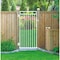 Nuvo Iron 33-in W x 68-in H Glossy Wht Benitoite Gate 36-in W Opening Self Close Hardware W/Dbl Side Handle IBG03368GW - alternate 7