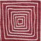 Homeroots 9' X 12' Red And Ivory Geometric Washable Indoor Outdoor Area Rug 600742 - alternate 5