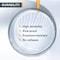 Powertec 3in x 10ft PVC Dust Collection Hose with 4in to 3in Reducer & 5PK 3in Key Hose Clamps 70437N - alternate 8