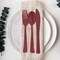 Smarty Had A Party Red Disposable Plastic Party Forks, 600PK 410F-R-CASE - alternate 5