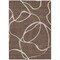 Homeroots 9' X 12' Brown And Beige Abstract Washable Indoor Outdoor Area Rug 597467 - alternate 6
