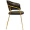 Leisuremod Bella Collection Modern Dining Chair in Charcoal, 2PK BC21CH2 - alternate 7