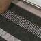 Jonathan Y Vichy Geometric Striped Non-Slip Machine-Washable Black/Ivory 4 ft. x 6 ft. Area Rug WSH122A-4 - alternate 5