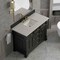 James Martin Vanities Brookfield 48" Single Vanity, Black Onyx, w/ 3 CM Siberian Silestone Top 547-V48-BKO-3SFR - alternate 4