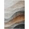 Homeroots 10' X 14' Khaki Black And Terra Cotta Abstract Washable Indoor Outdoor Area Rug 605830 - alternate 6