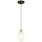 Access Lighting Champagne, Pendant, Oil Rubbed Bronze Finish, White Stone Glass 28012-1C-ORB/WHST - alternate 6