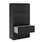Hirsh 36 in W 5 Drawer Lateral File Cabinet, Black, A4/Legal/Letter 17639 - alternate 5