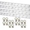 Mytee Products 8 ft L-Track Powder Coated (4) & Stud w/Stainless Steel Ring (16) Tie Down System, 16PK LTK8x4-LTKSx16 - alternate 1