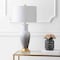 Jonathan Y Dip Dye 31.5" Ceramic LED Table Lamp, White/Grey JYL3017B - alternate 5