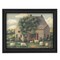 Homeroots Wooly Sheep Black Framed Print Wall Art 404678 - alternate 1