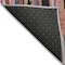 Homeroots 8' Pink Black And Green Round Striped Washable Indoor Outdoor Area Rug 603229 - alternate 6