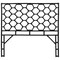 Bali & Pari Revonda Bohemian Black Rattan Queen Size Standalone Headboard 251-13861-ZORO - alternate 5