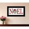 Homeroots Christmas Noel 2 Black Framed Print Wall Art 405035 - alternate 2