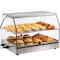 Vevor 2-Tier Commercial Food Warmer Display Pizza Cabinet with Double-Sided Door FY-500D-B - alternate 1
