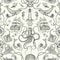 York Wallcoverings Deep Sea Toile Black Wallpaper HO3360 - alternate 1
