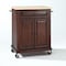 Crosley Compact Wood Top Kitchen Cart KF30021EMA - alternate 1